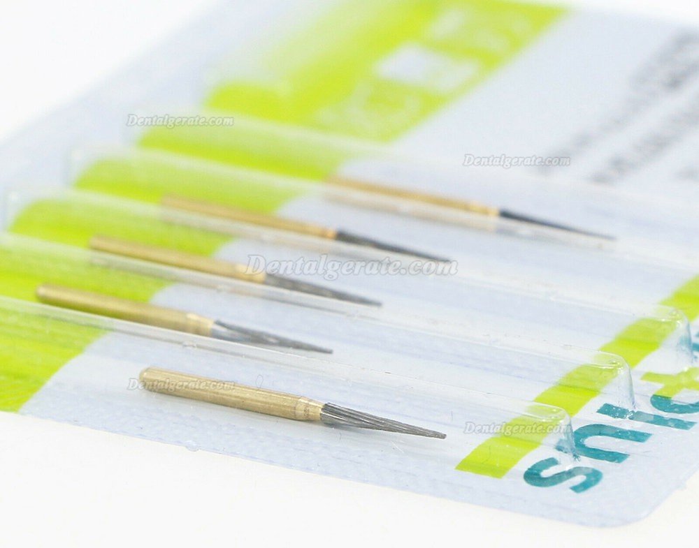 5 St&uuml;ck WaveDental Verj&uuml;ngungsriss TF 7714 Finiererbohrer Zahnmedizin Hartmetallfinierer Zahnbohrer